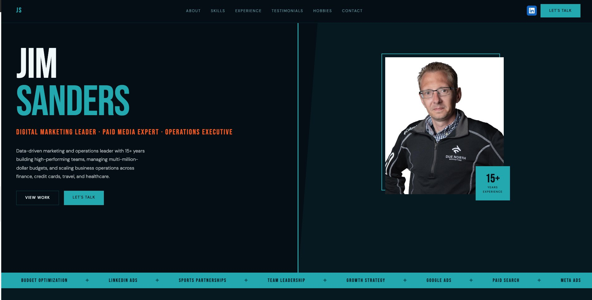 Jim Sanders website